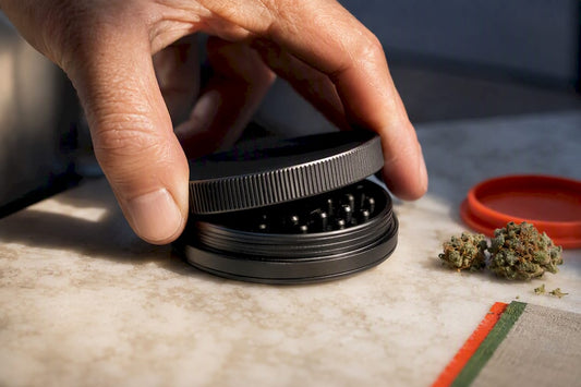Hand testing rounded grinder teeth and grip