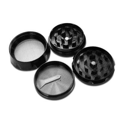Drum-style cannabis grinder breaking down flower evenly for smoother preparation and use.