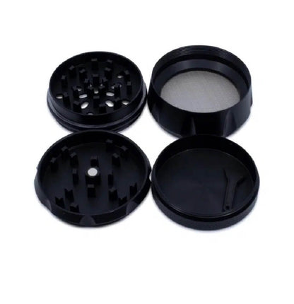 Easy-turn cannabis grinder designed for accessibility and reduced wrist strain during grinding.