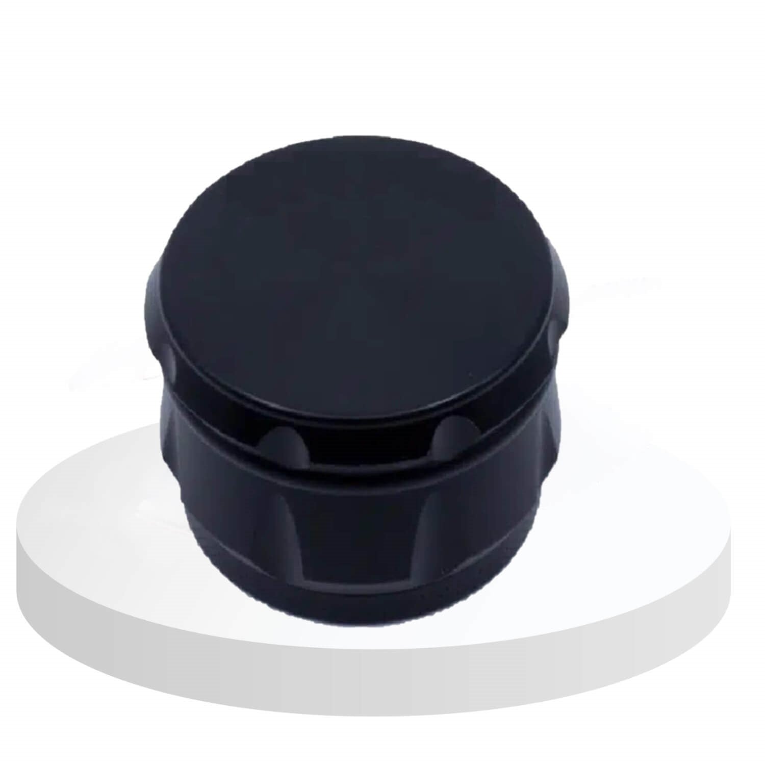 Ergonomic cannabis grinder ready for preparation.