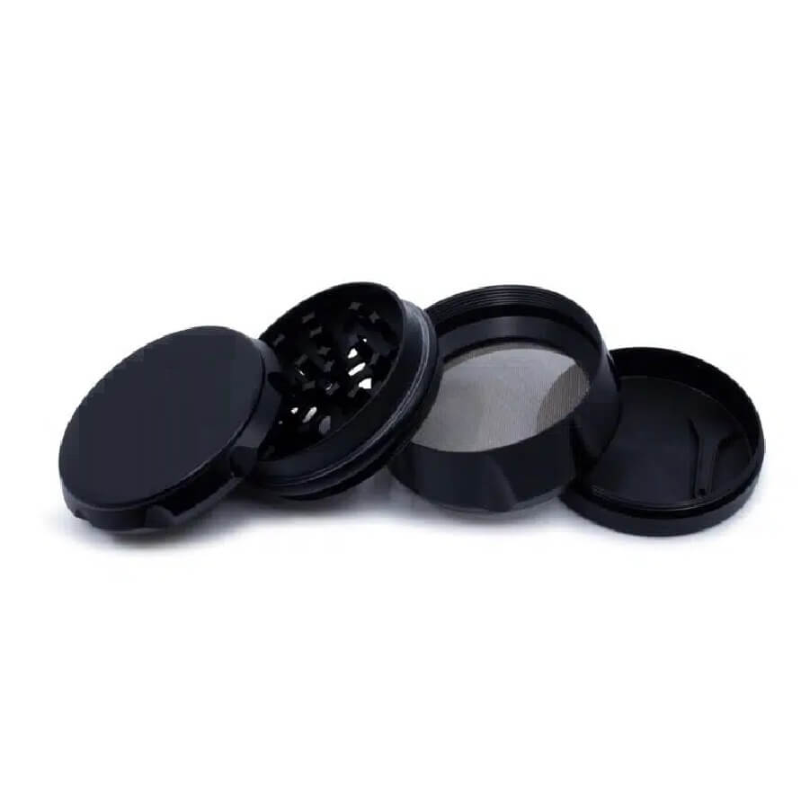 Ergonomic herb grinder cannabis accessory designed for smooth and efficient flower grinding.